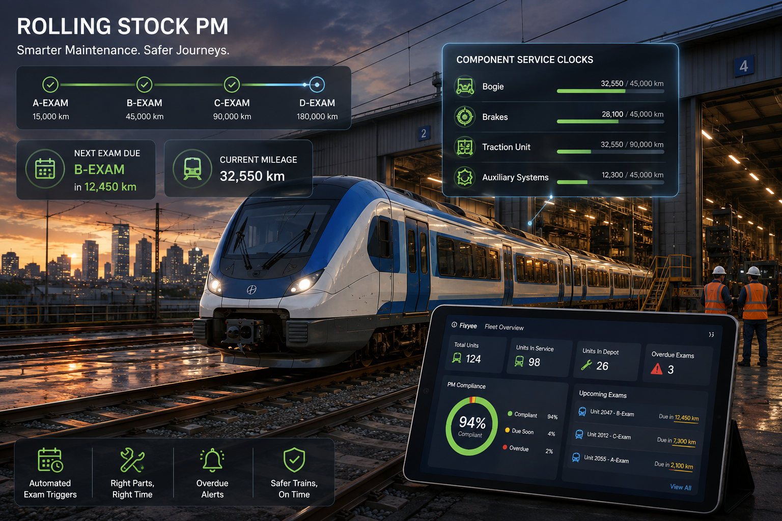 Every Vehicle, Fully Instrumented — Fixyee automated calibration scheduling