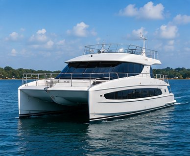 Power catamaran