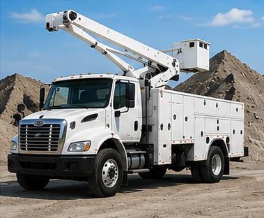 Utility service truck