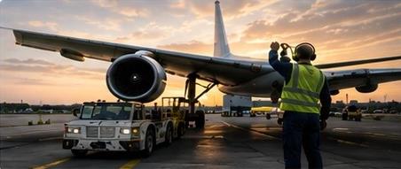 Wing and engine at sunset