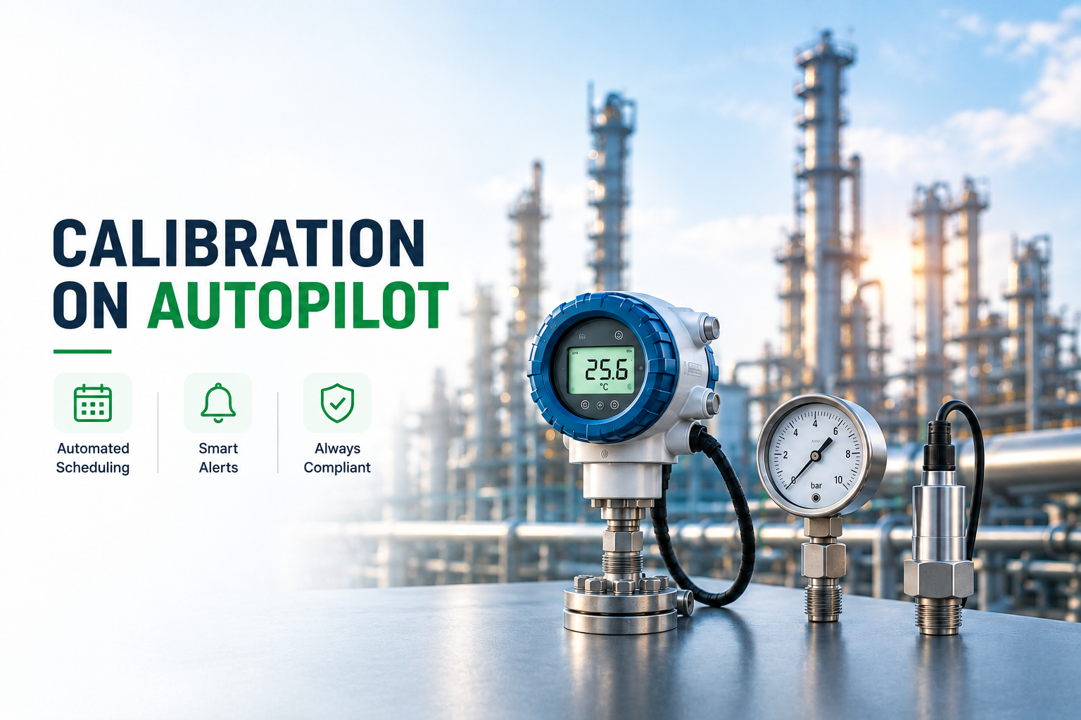 Calibration on Autopilot — Fixyee automated calibration scheduling