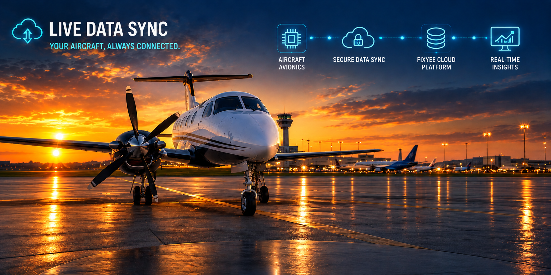 Your Aircraft, Always Connected — Fixyee automated calibration scheduling