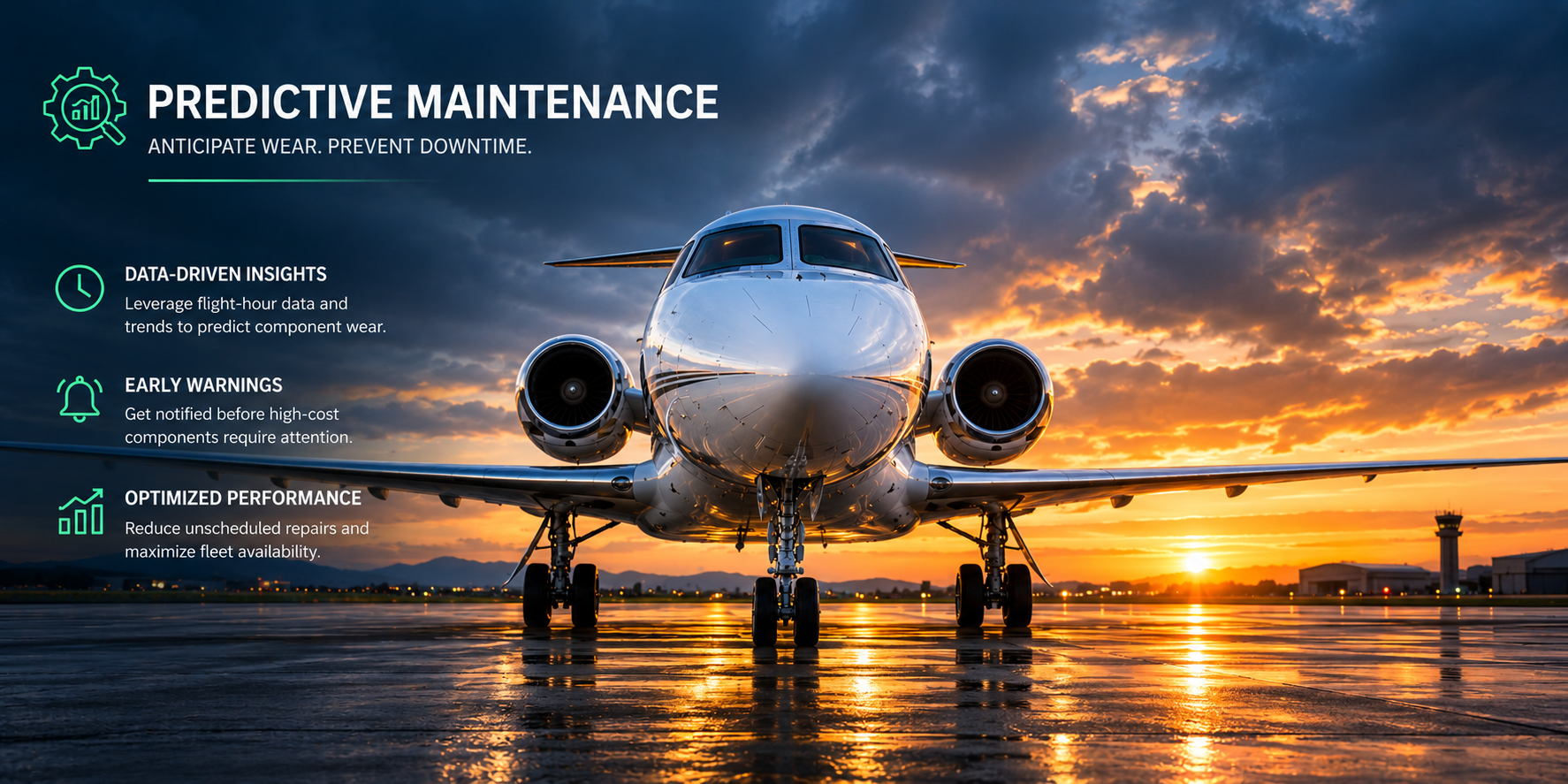 Predictive Maintenance — anticipate wear, prevent downtime