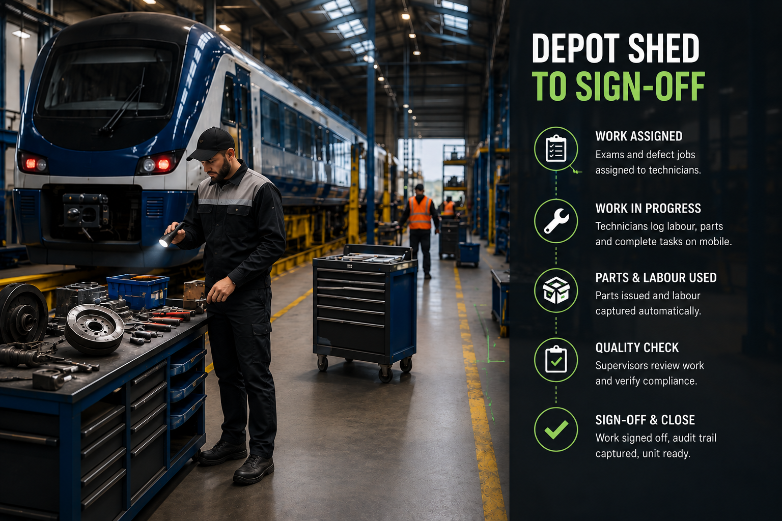 Depot — one dashboard, every bay